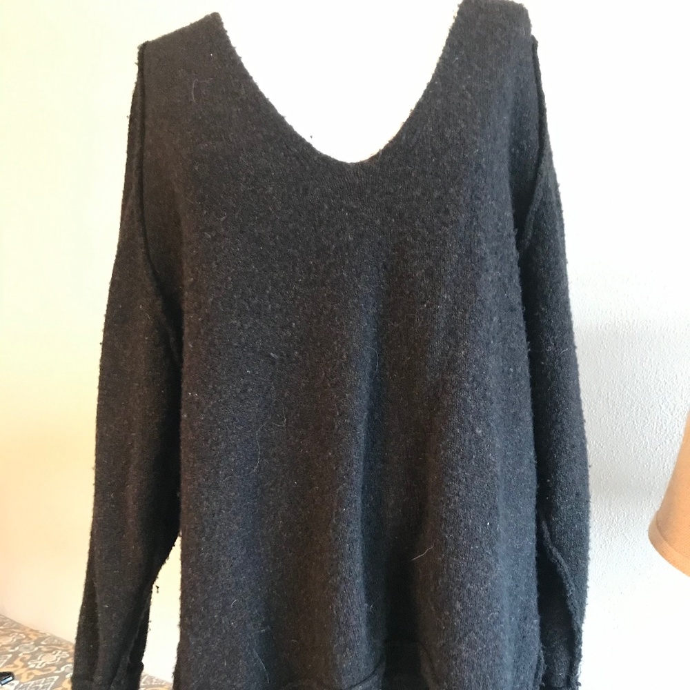 Free People Chocolate Brown Sweater